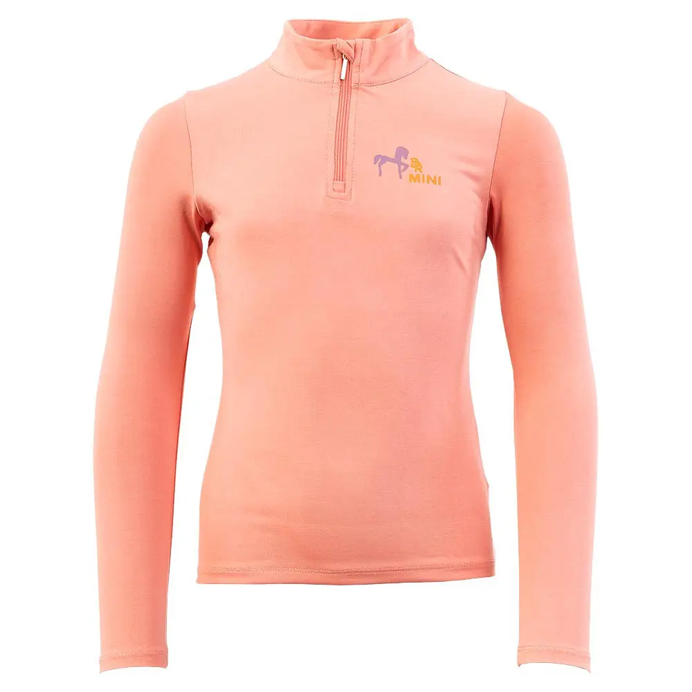 Kids' long-sleeve zip-up T-shirt BR Equitation Mini Horse