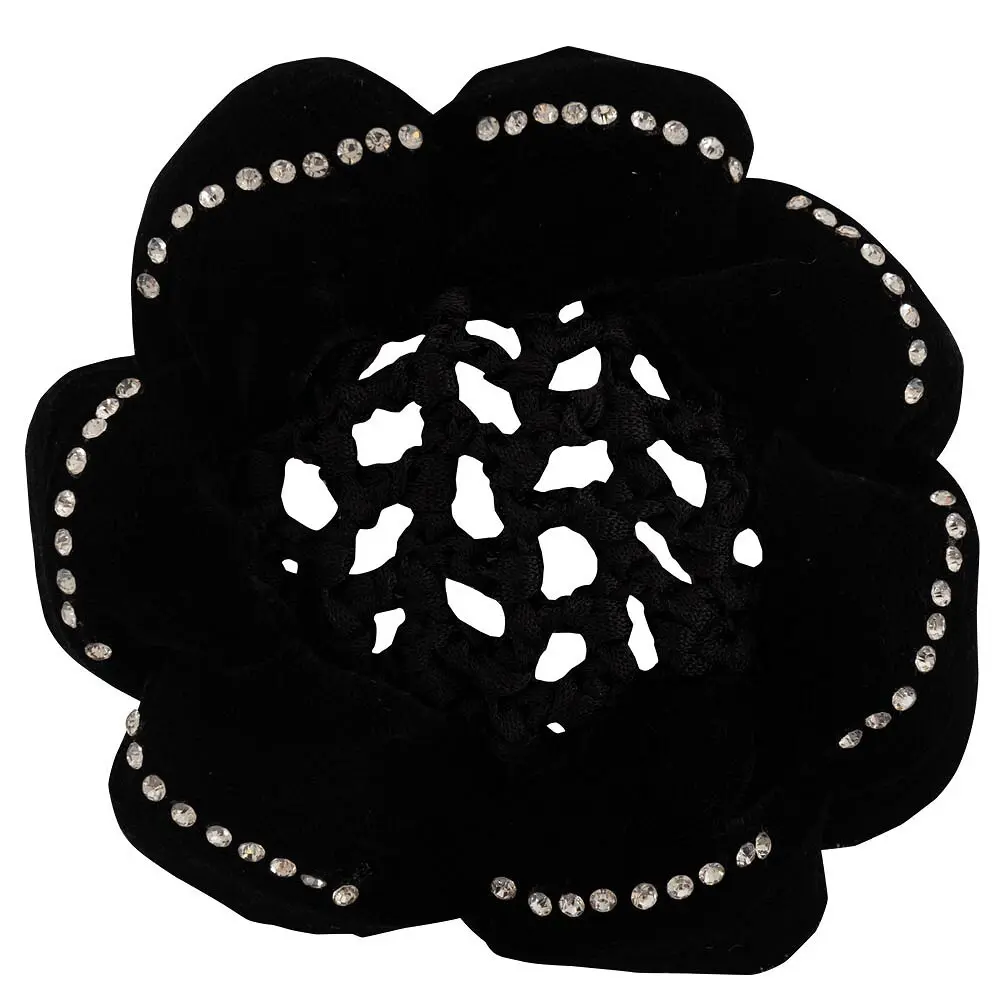 Br Equitation Schwarz Haargummi Mit Duttnetz Magnolia