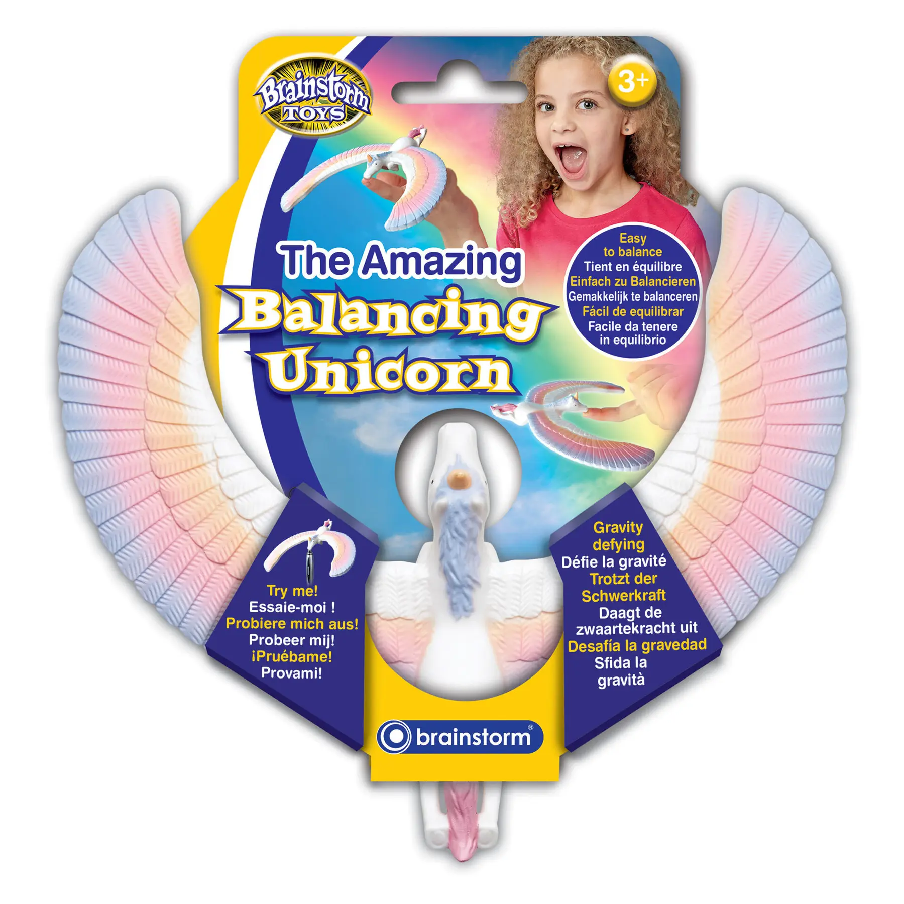 Die unglaubliche balancierende Einhorn Brainstorm Toys