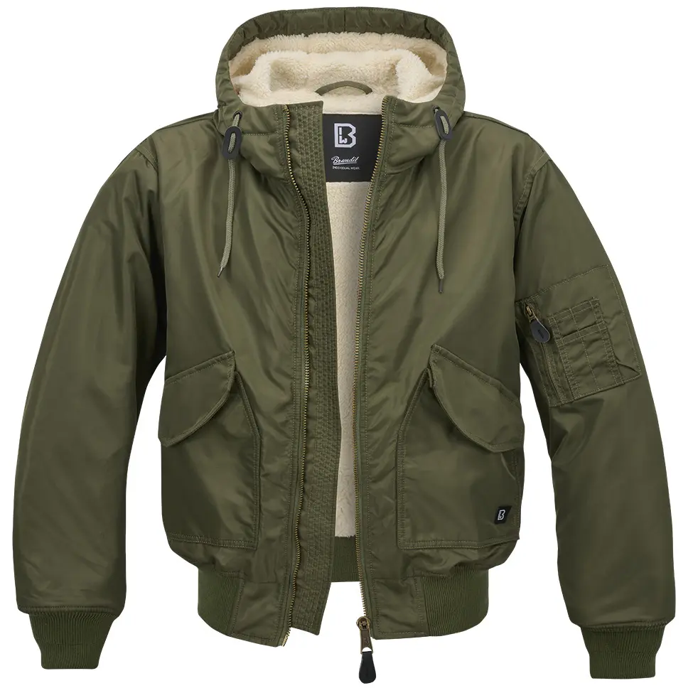 Giacca con cappuccio Brandit CWU