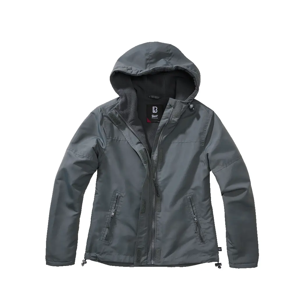 Wasserdichte Full Zip Kapuzenjacke Damen Brandit