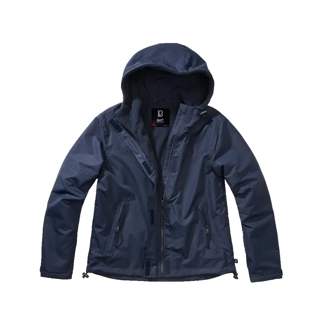 Wasserdichte Full Zip Kapuzenjacke Damen Brandit