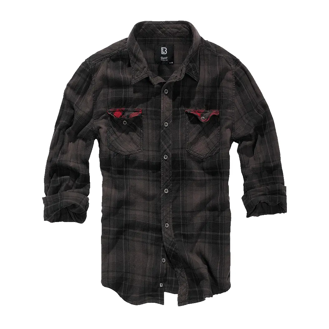 Camicia a quadri a maniche lunghe Brandit Duncan