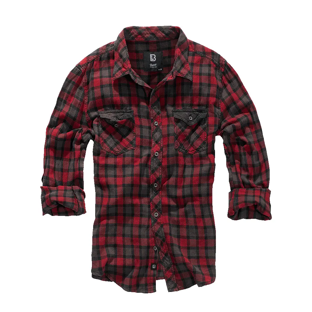 Camicia a quadri a maniche lunghe Brandit Duncan