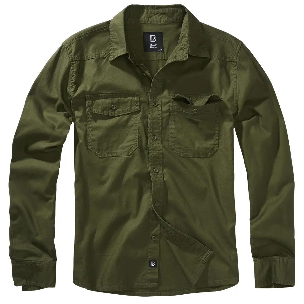 Camicia di flanella a maniche lunghe Brandit