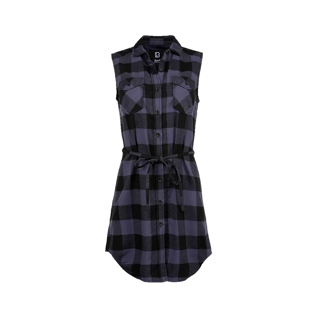 Vestito a camicia da donna senza maniche Brandit Gracey