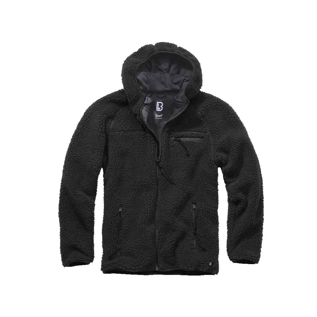 Felpa con cappuccio zip Brandit Teddy