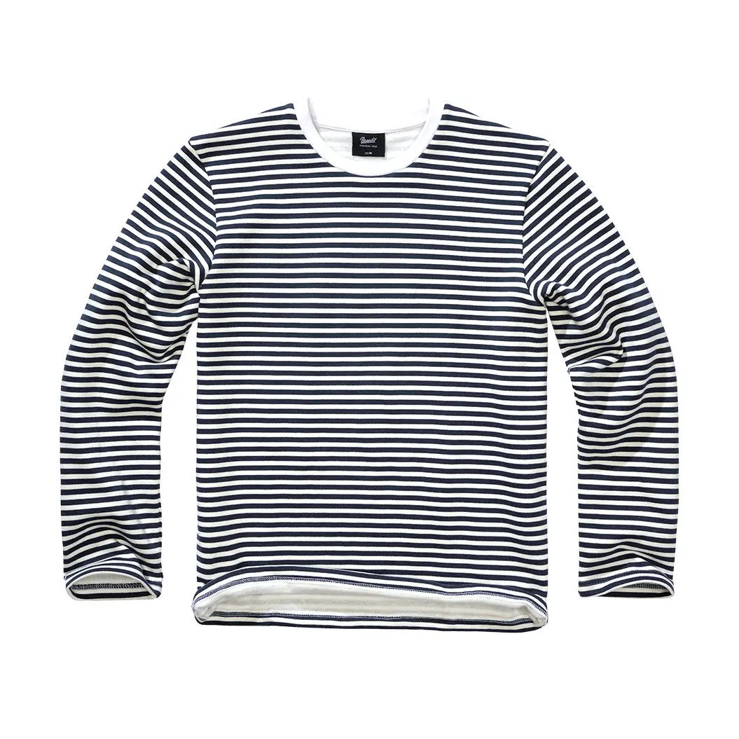 gestreifter Langarm-T-Shirt Brandit