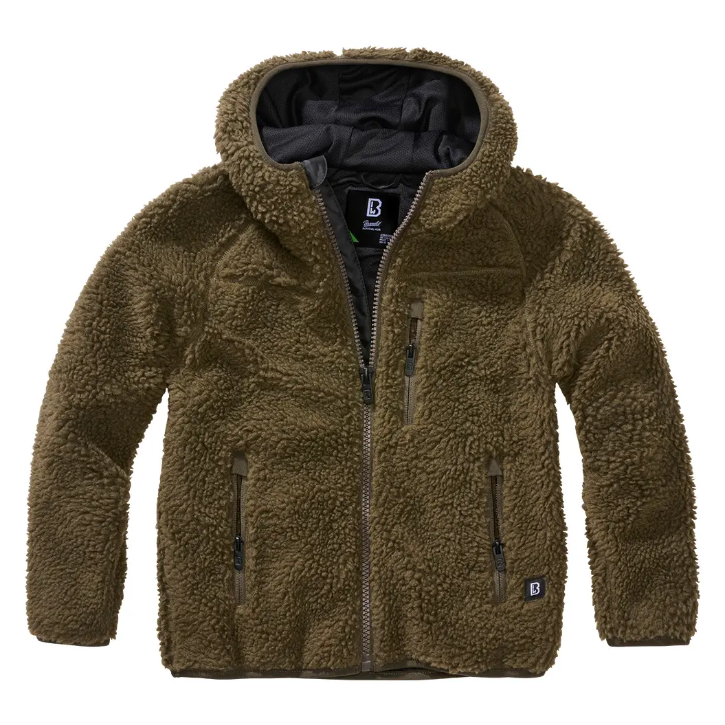 Pile con cappuccio per bambini Brandit Teddy