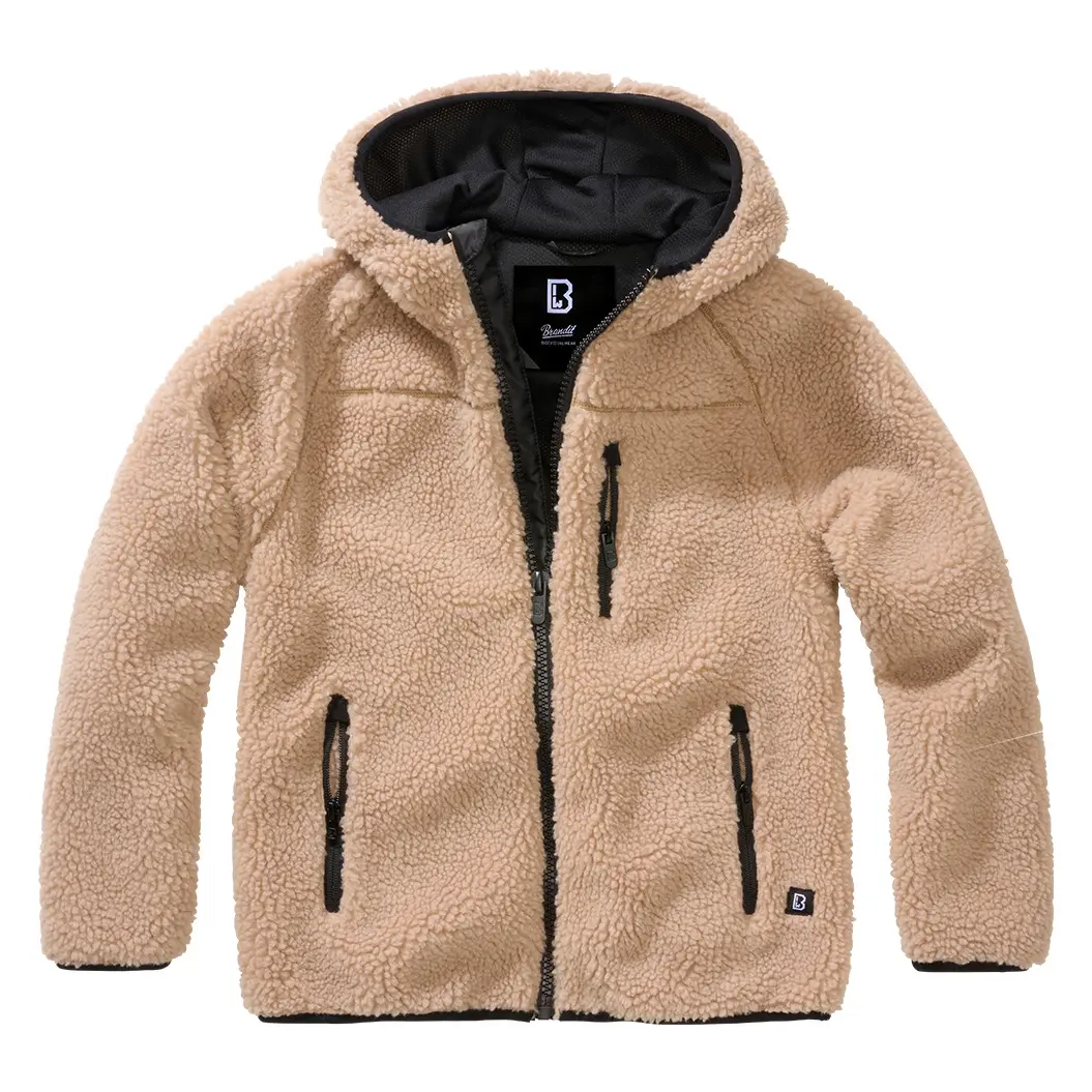 Pile con cappuccio per bambini Brandit Teddy