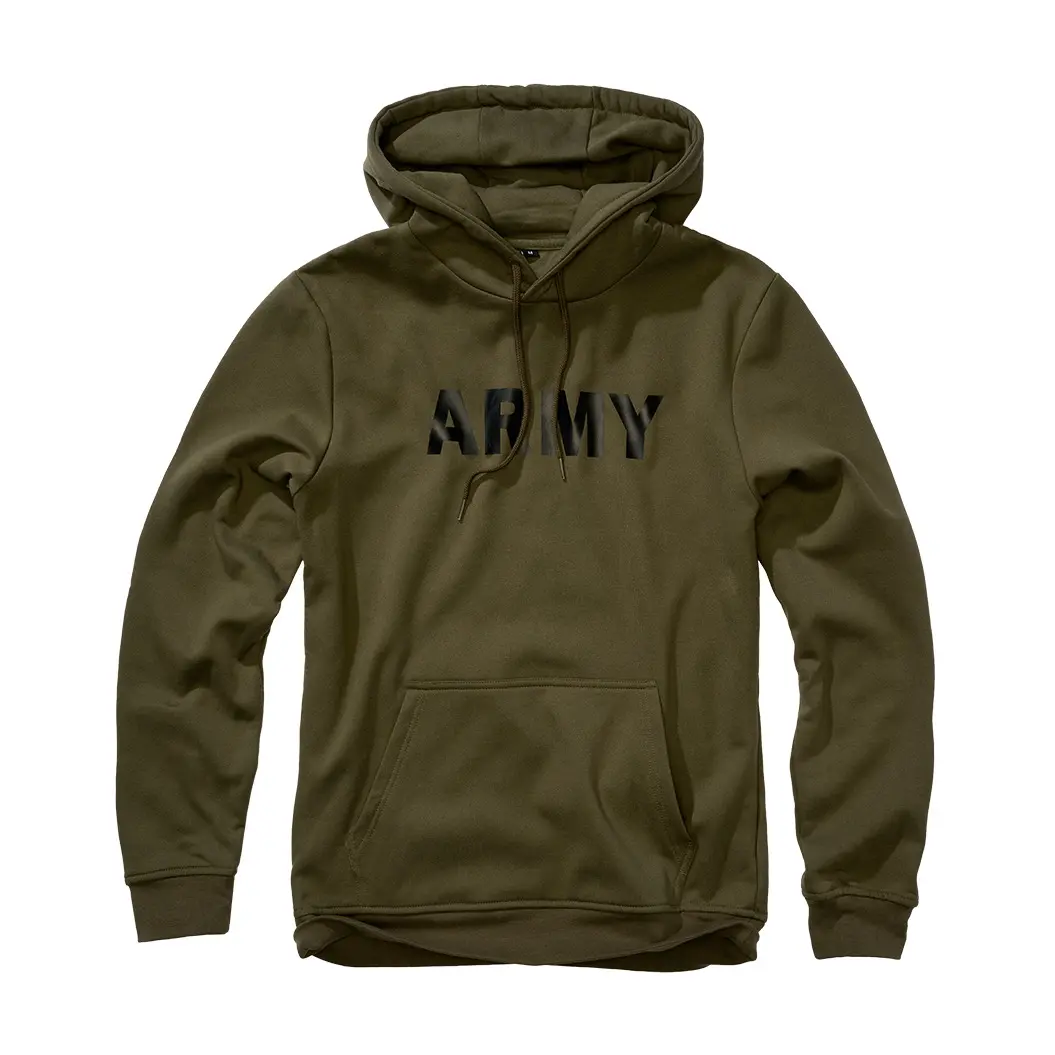 Felpa con cappuccio Brandit Army