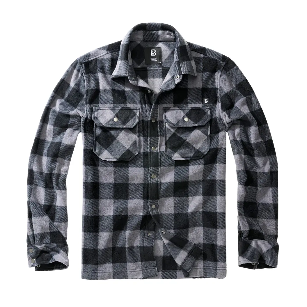 Camicia in pile a maniche lunghe Brandit Jeff