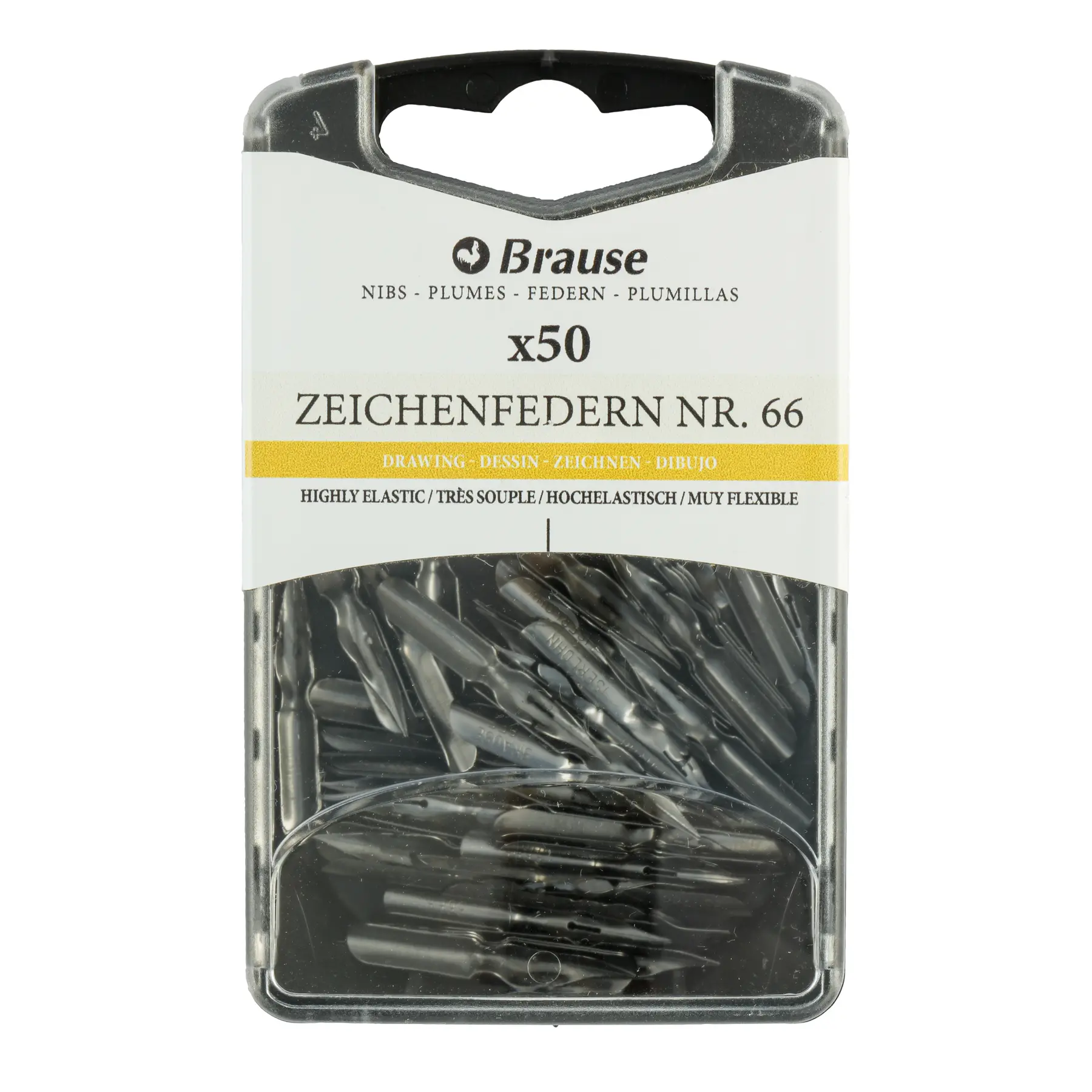 Zeichenschreibfeder extra fein 66b Brause (x50)