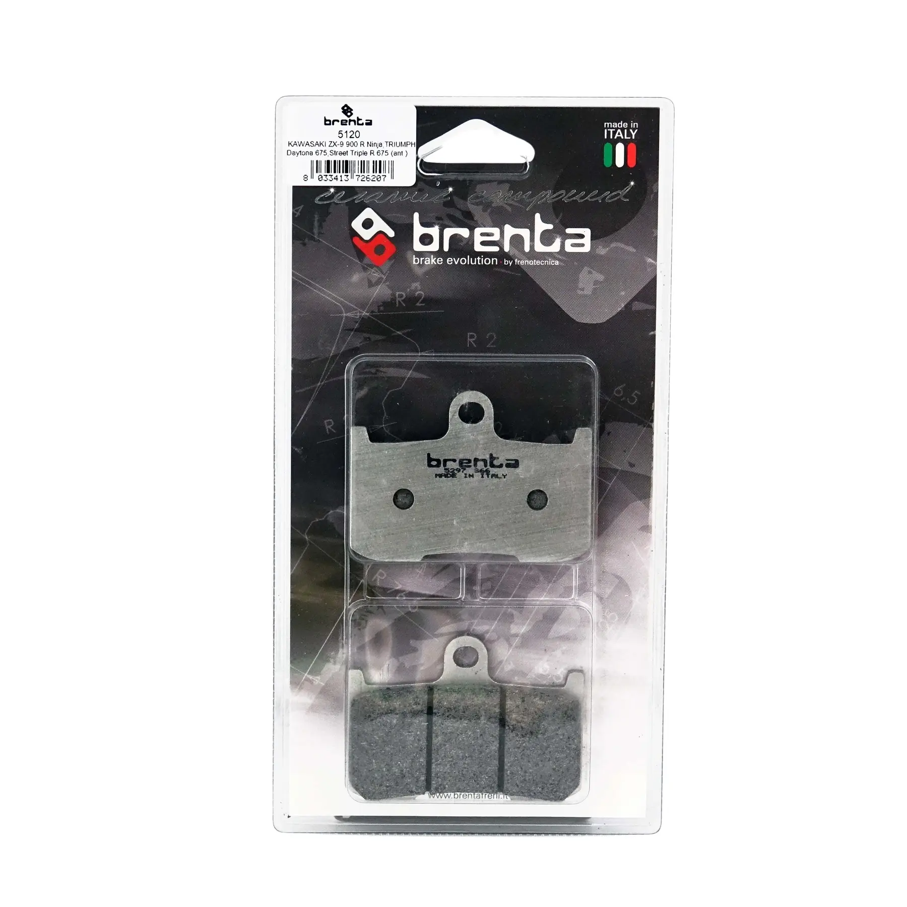 Keramischer Bremsbelag Brenta