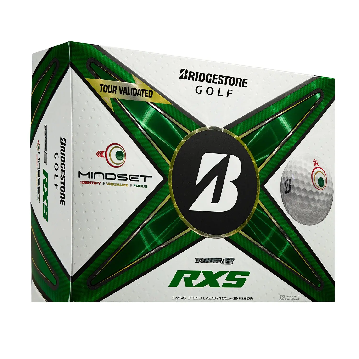 Palline da golf Bridgestone 24 Tour B RXS