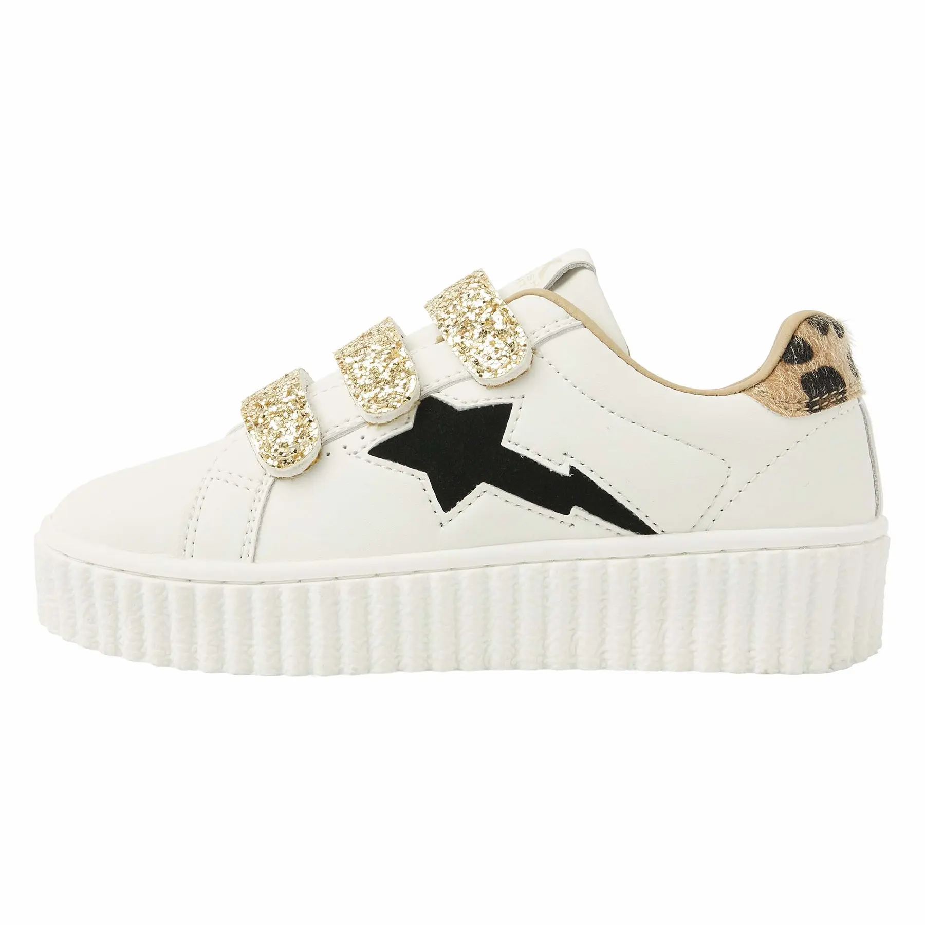 Baskets basse en velcro fille British Knights Bliss