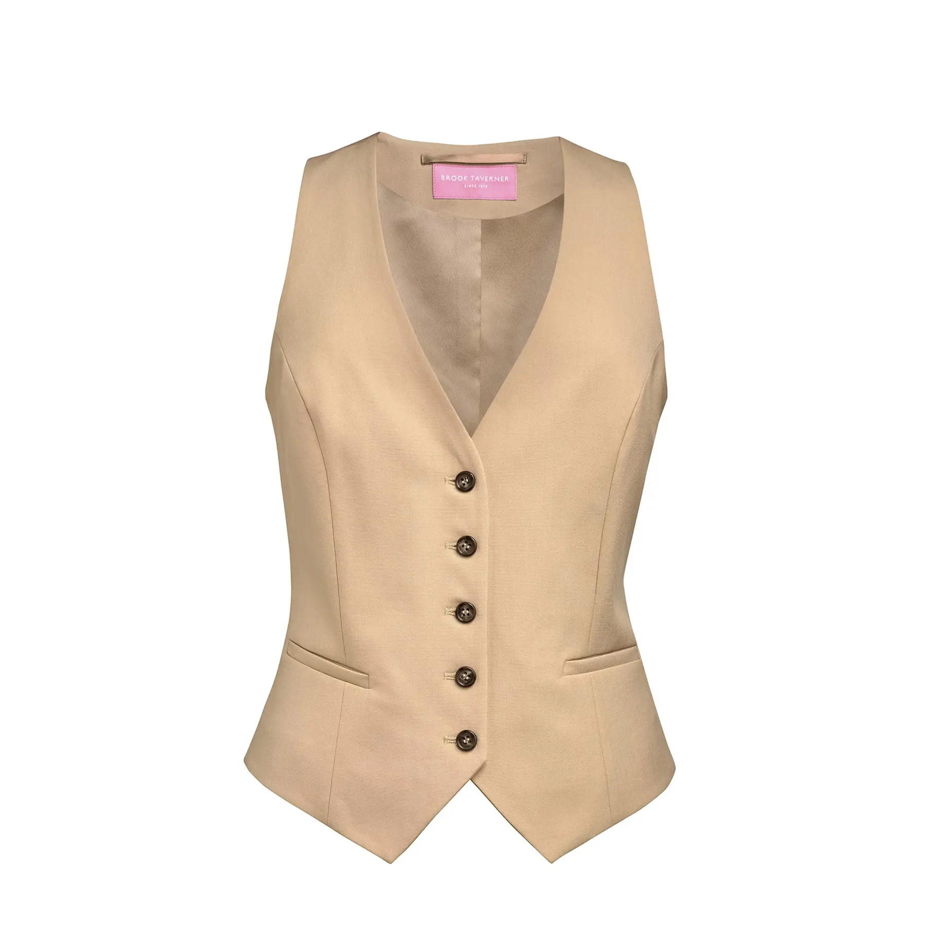 Gilet da costume aderente donna Brook Taverner Béatrice