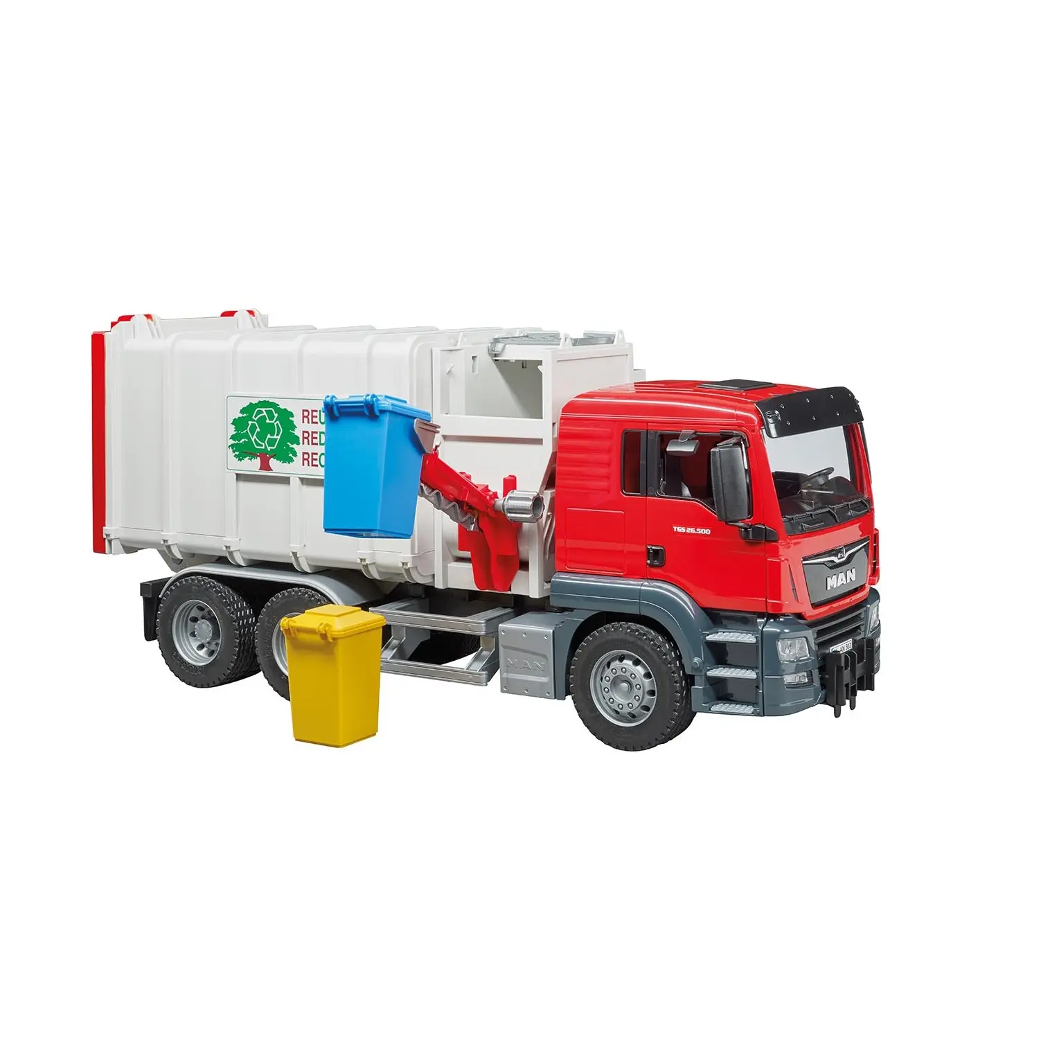 Auto Spiele - tgs Müllwagen Bruder