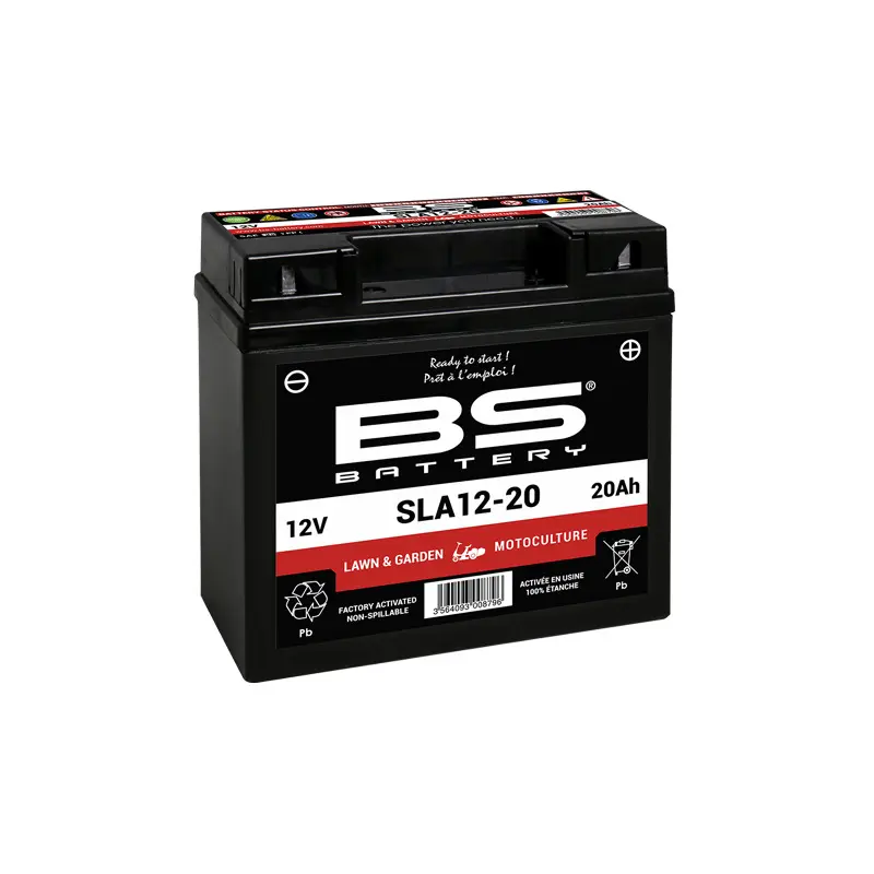 Motorradbatterie werksseitig aktiviert BS Battery
