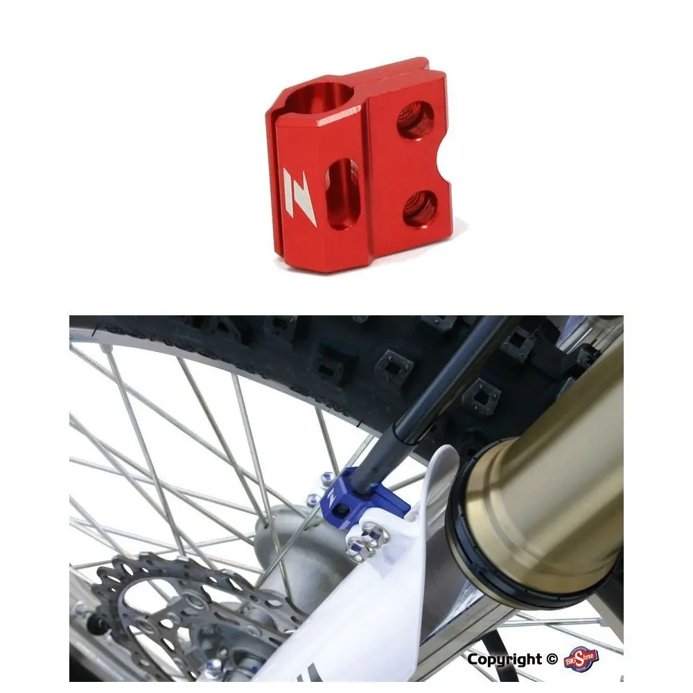 Fixation durite frein avant BtoB Moto Fixation durite