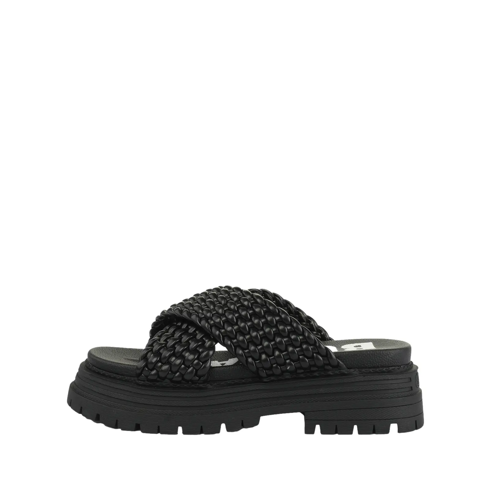 Mule con tacco Vegan Nappa Buffalo Lennox Cross
