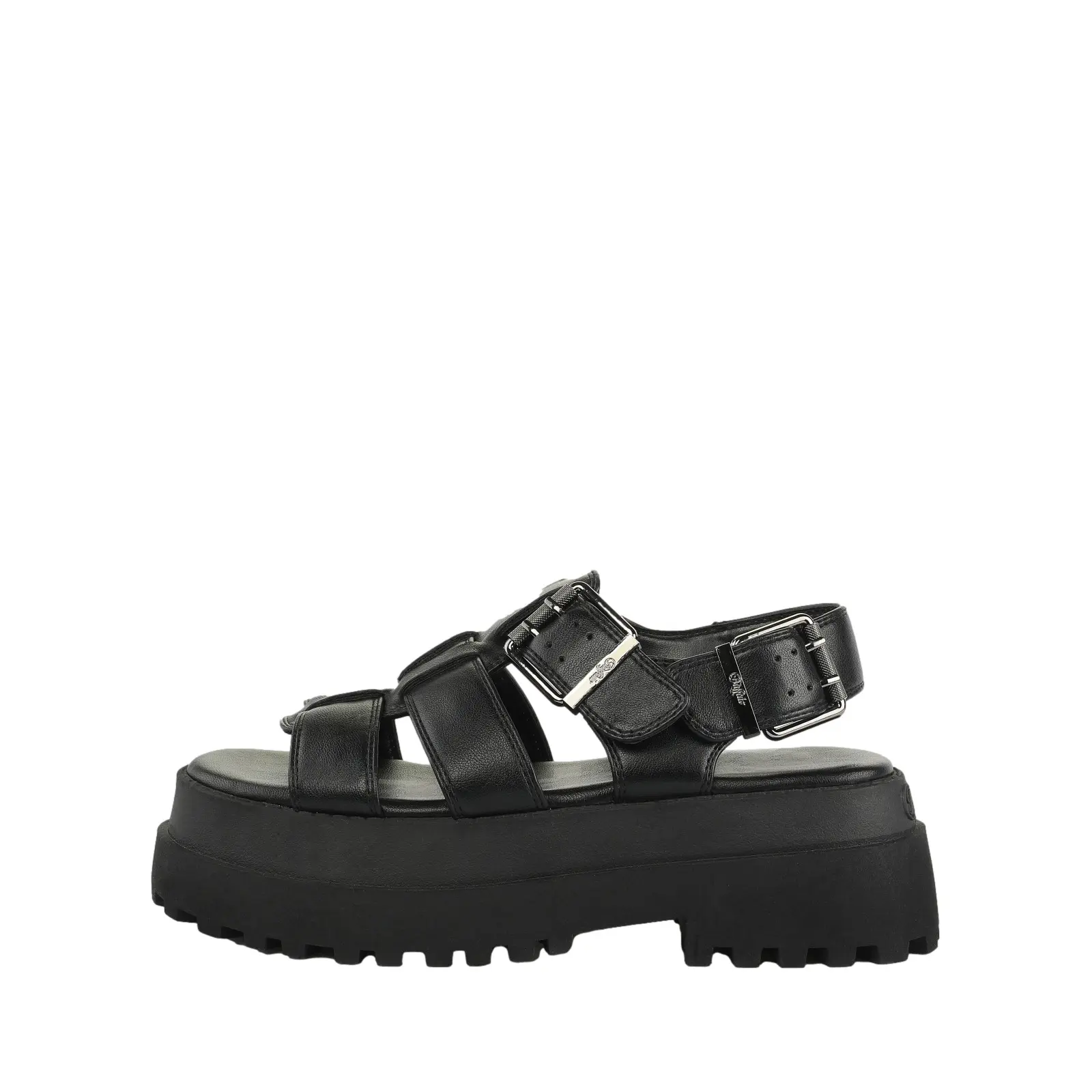 Keil-Sandalen für Damen Buffalo Pluto Fisher