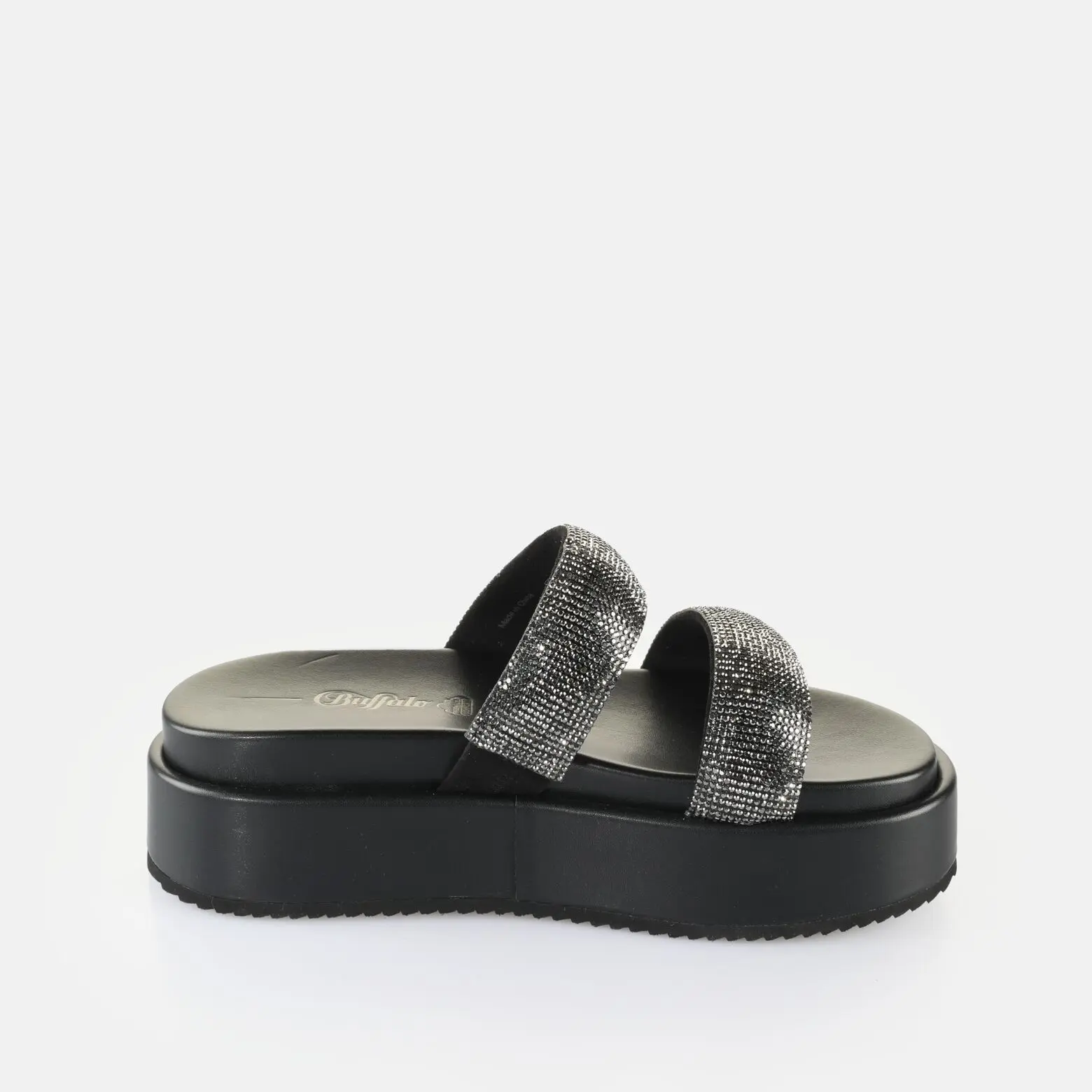 Ciabattine con tacco donna Buffalo Noa TS - Vegan Glitter