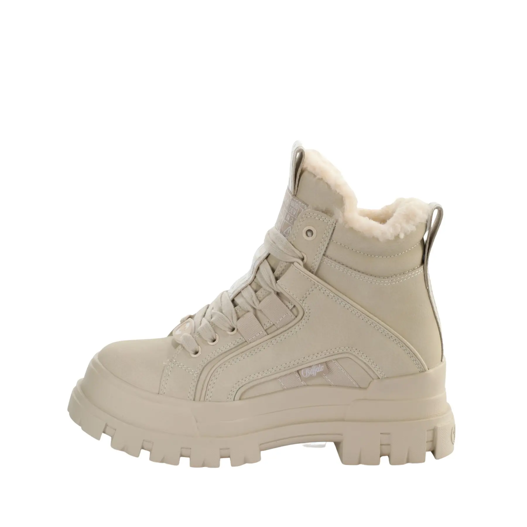 Stivaletti da donna Buffalo Aspha Nc chaude - Vegan Nubuck Mid