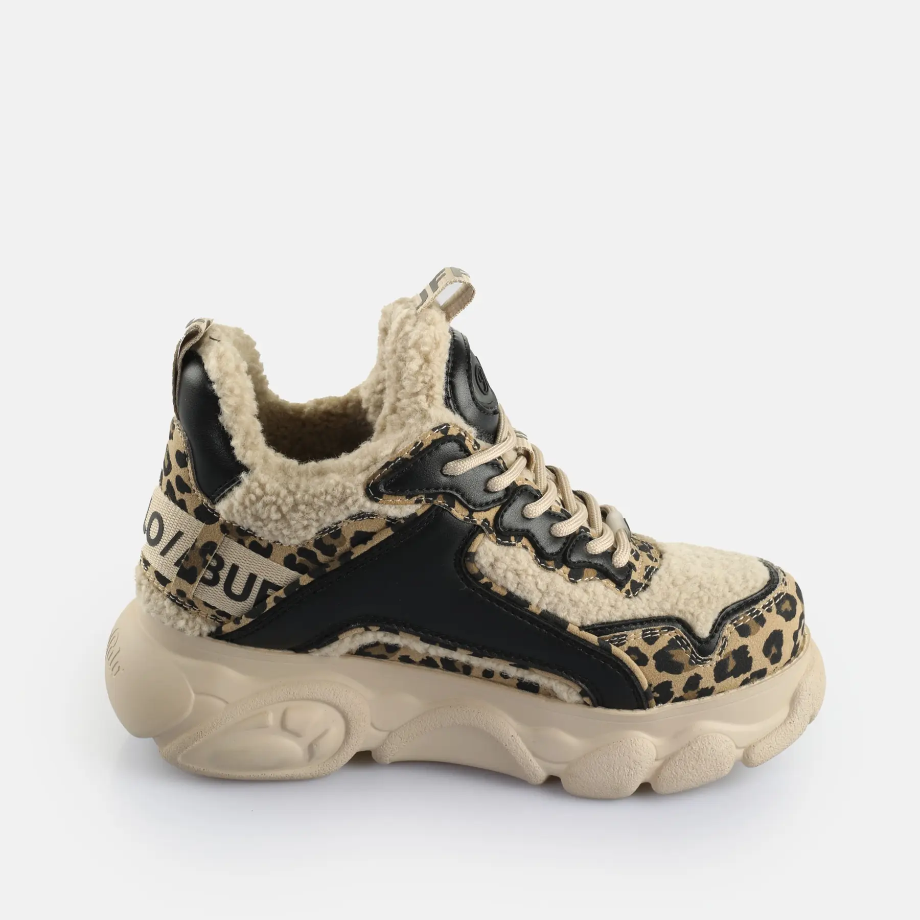 Sneakers da donna Buffalo CLD Chai Warm - Vegan Nappa/Fur