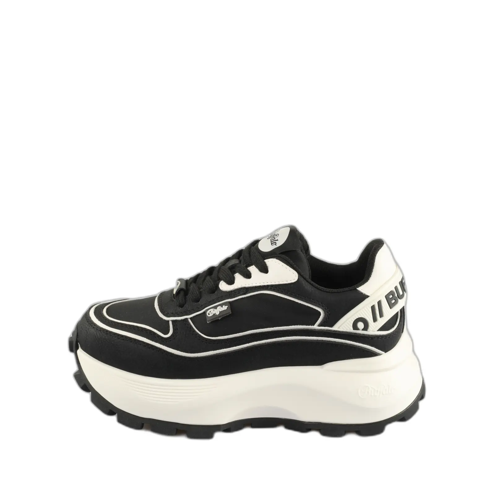 Sneakers in nappa vegana e nylon donna Buffalo Manhatten One