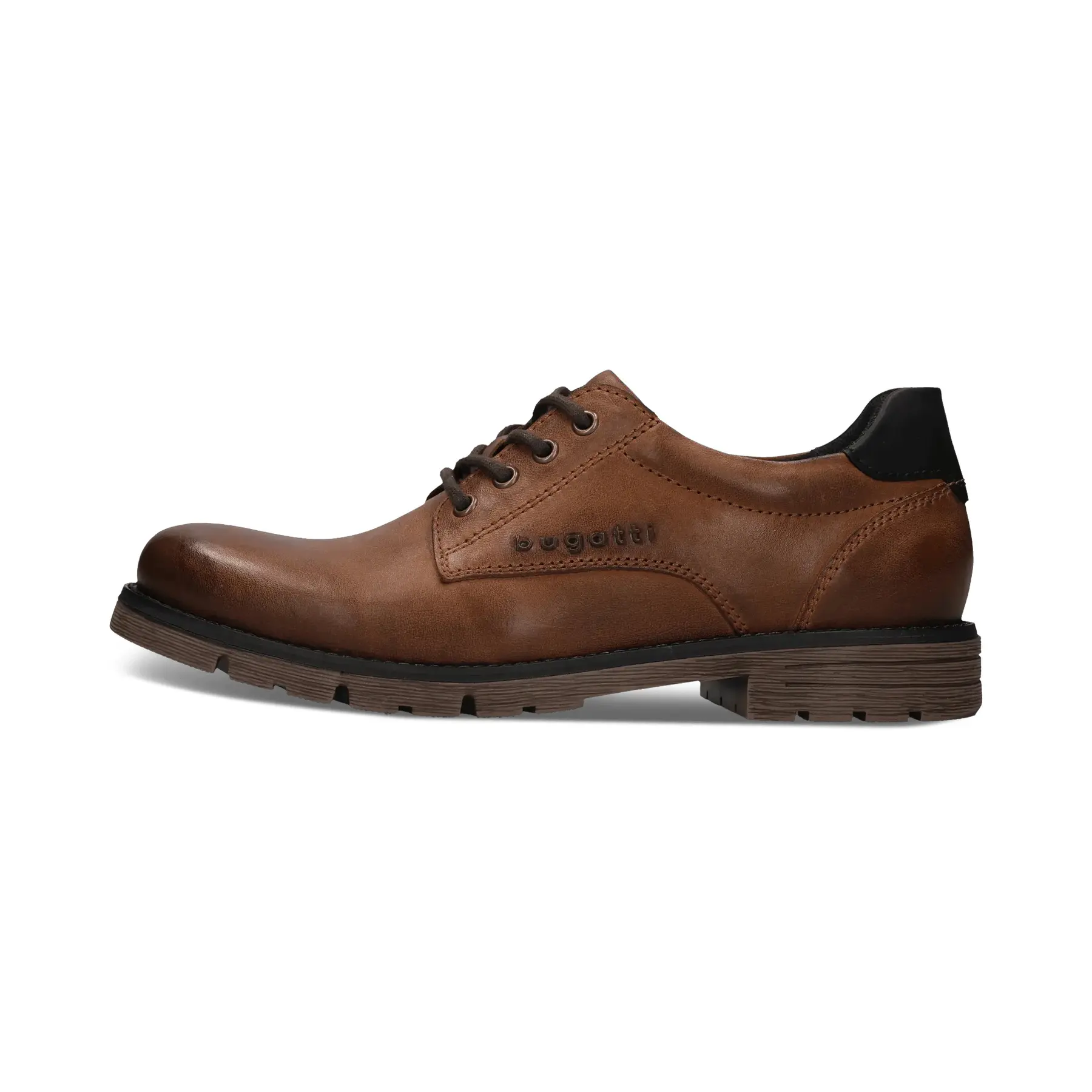 Moderne Schnürschuhe aus Leder Bugatti