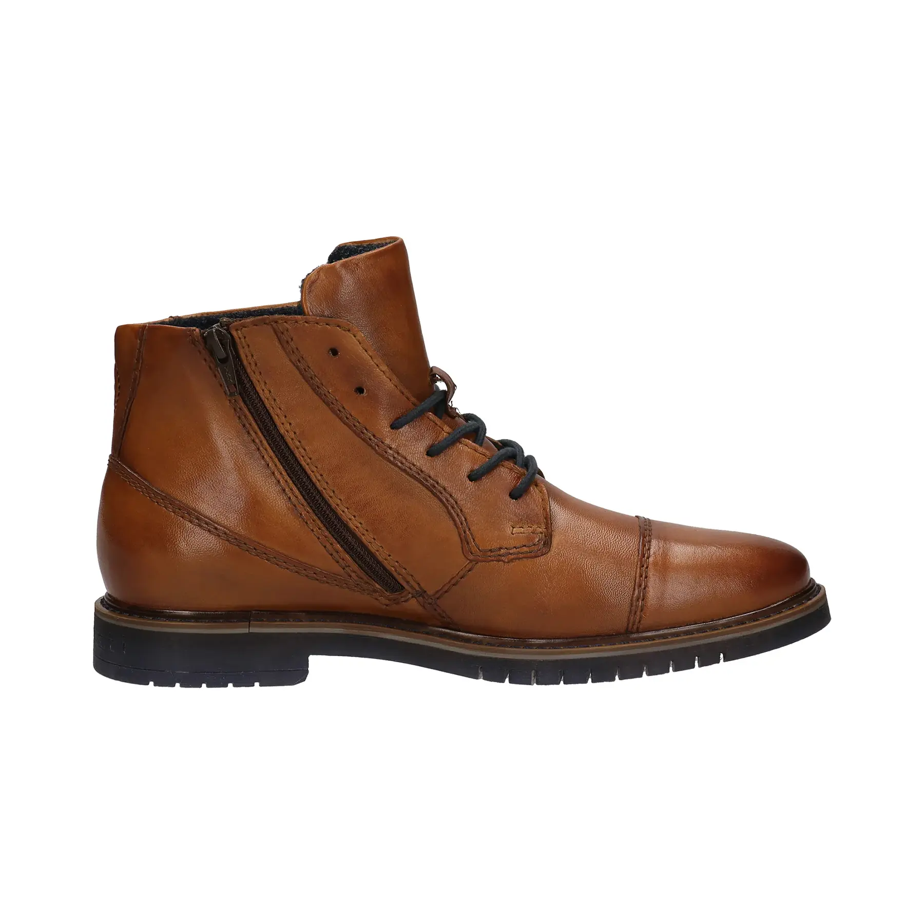 Bugatti Veterschoenen Hoog Veterschoenen Hoog - cognac - Maat 42