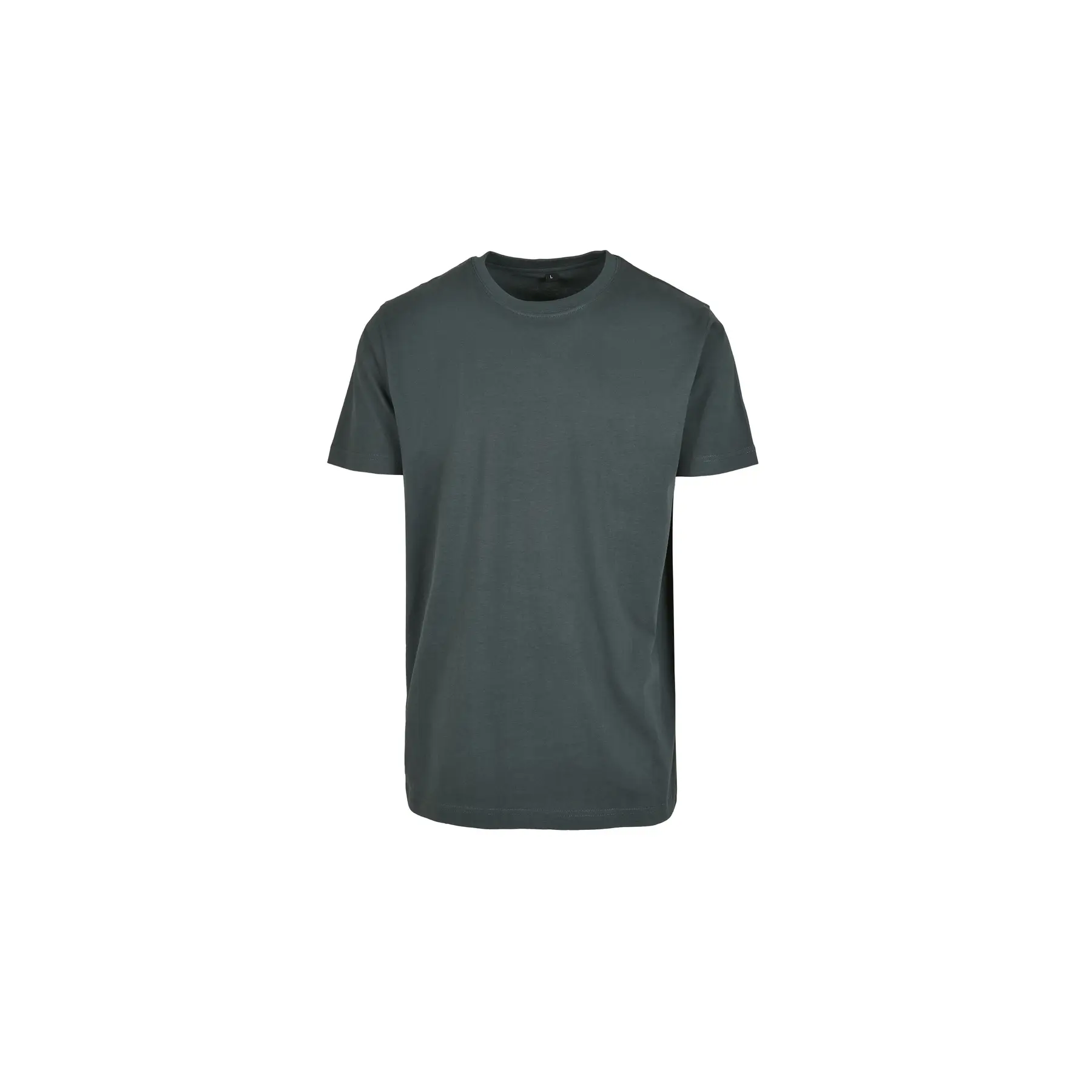 Build Your Brand - Rond Hals T-Shirt - Bottle Green maat XL