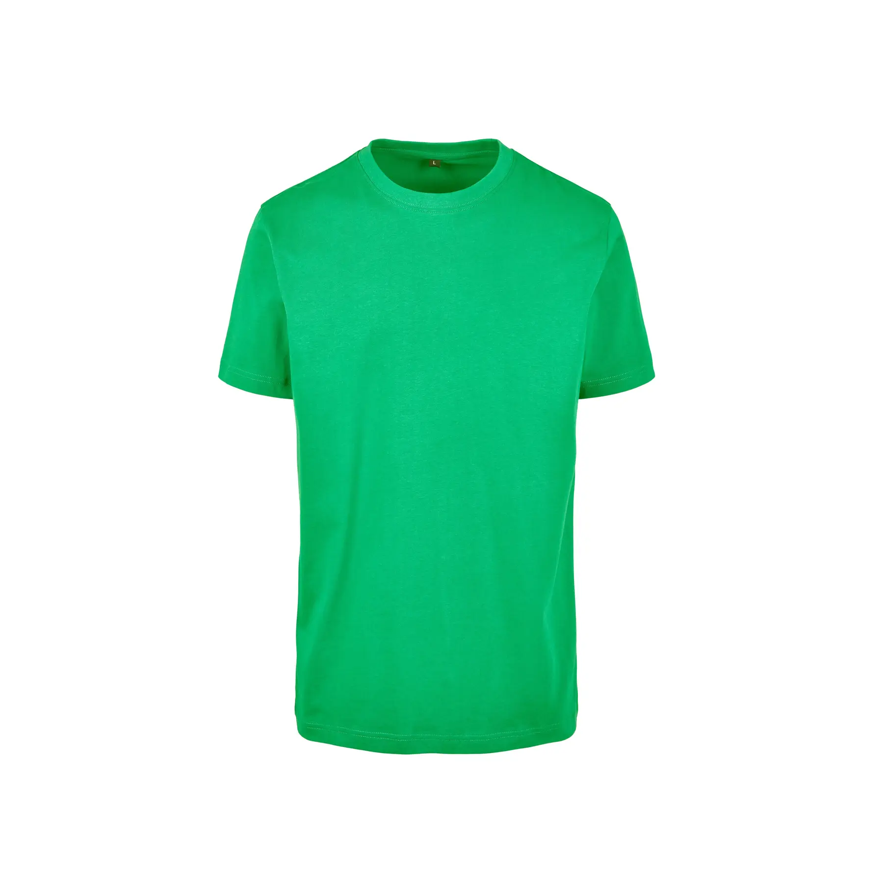 Build Your Brand - Rond Hals T-Shirt - Grass Green maat 5XL