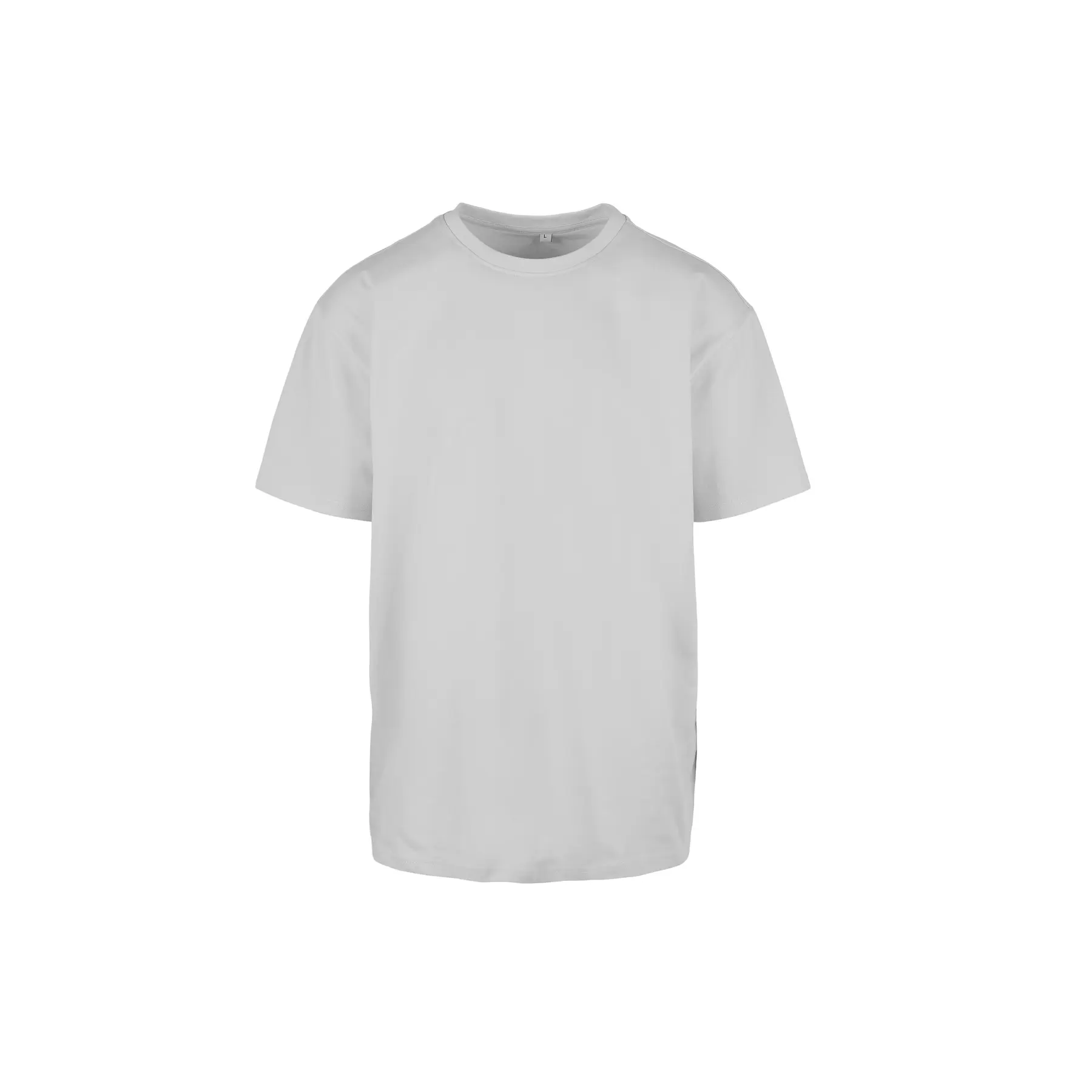 Build Your Brand - Heavy Oversized T-Shirt - Light Asphalt maat XS