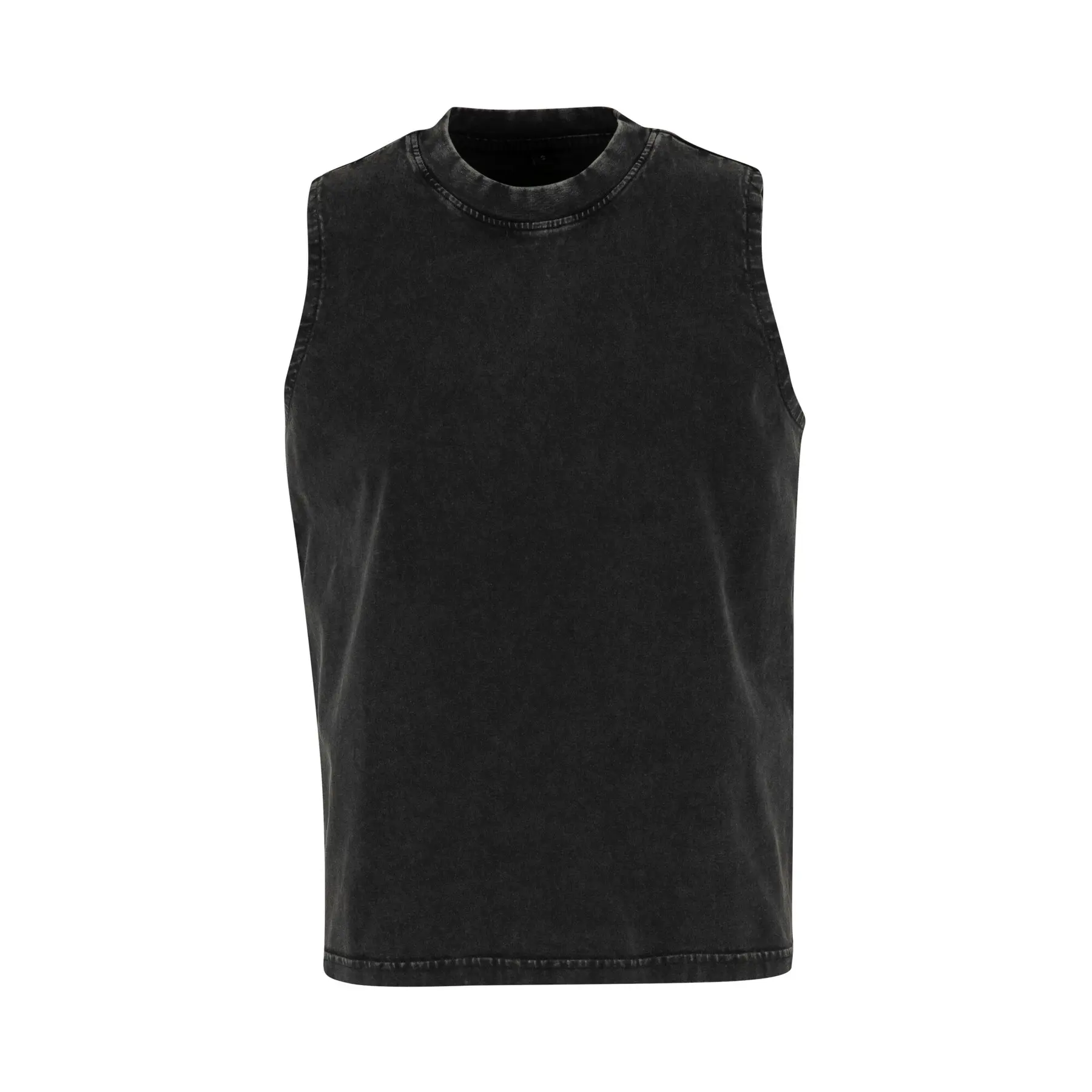 T-Shirt verwaschen Damen Build Your Brand Vintage Sleeveless