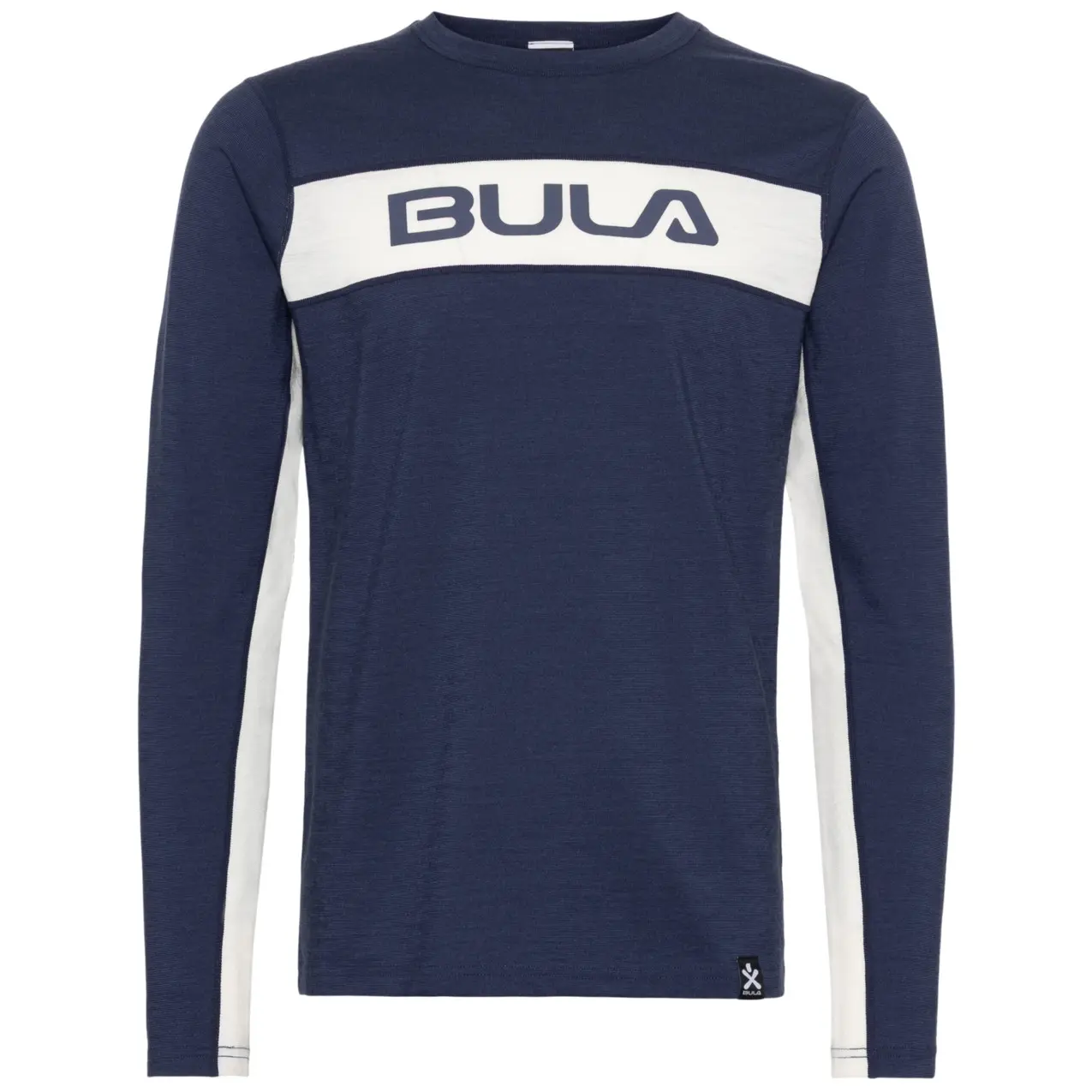 Langarm-T-Shirt Bula Retro Merino