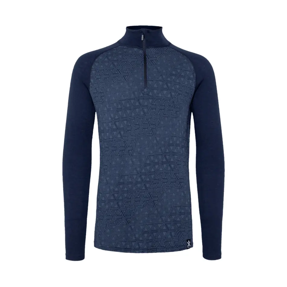 Langarmshirt Bula Geo Merino
