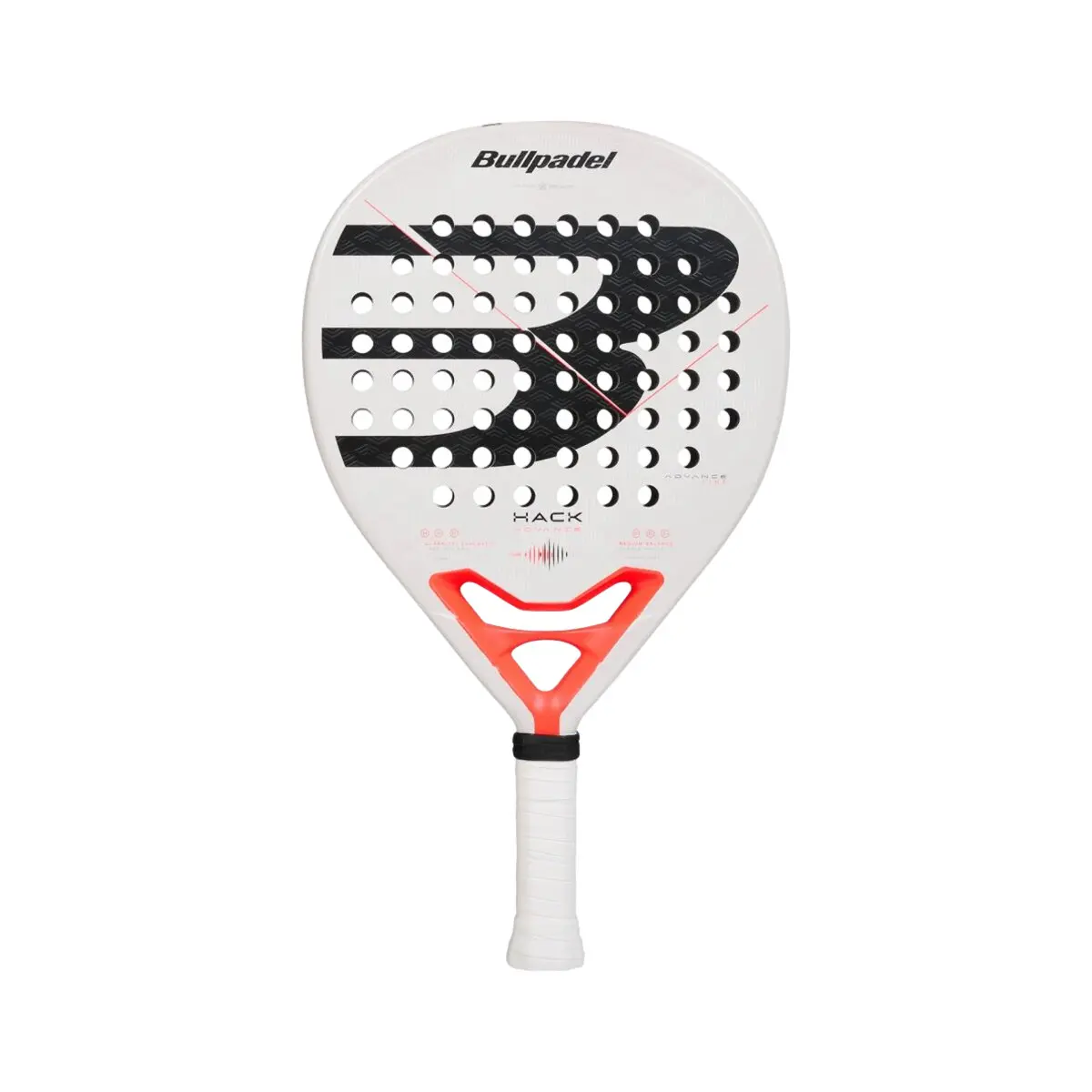 Bullpadel Weiß Hack Advance Padelschläger - Image 2