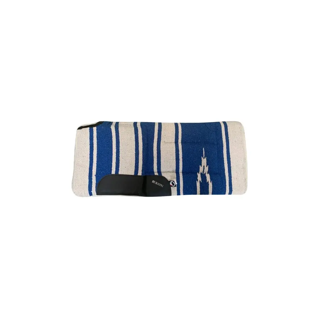 Saddle pad for horses Burioni Sottosella western Navajo Lana Garrese Aperto Rialzato
