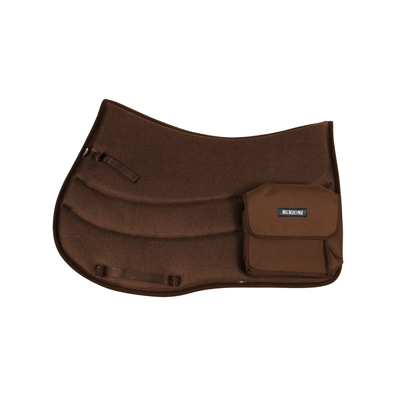 Saddle pad for horse with pockets Burioni Ttech Sympa