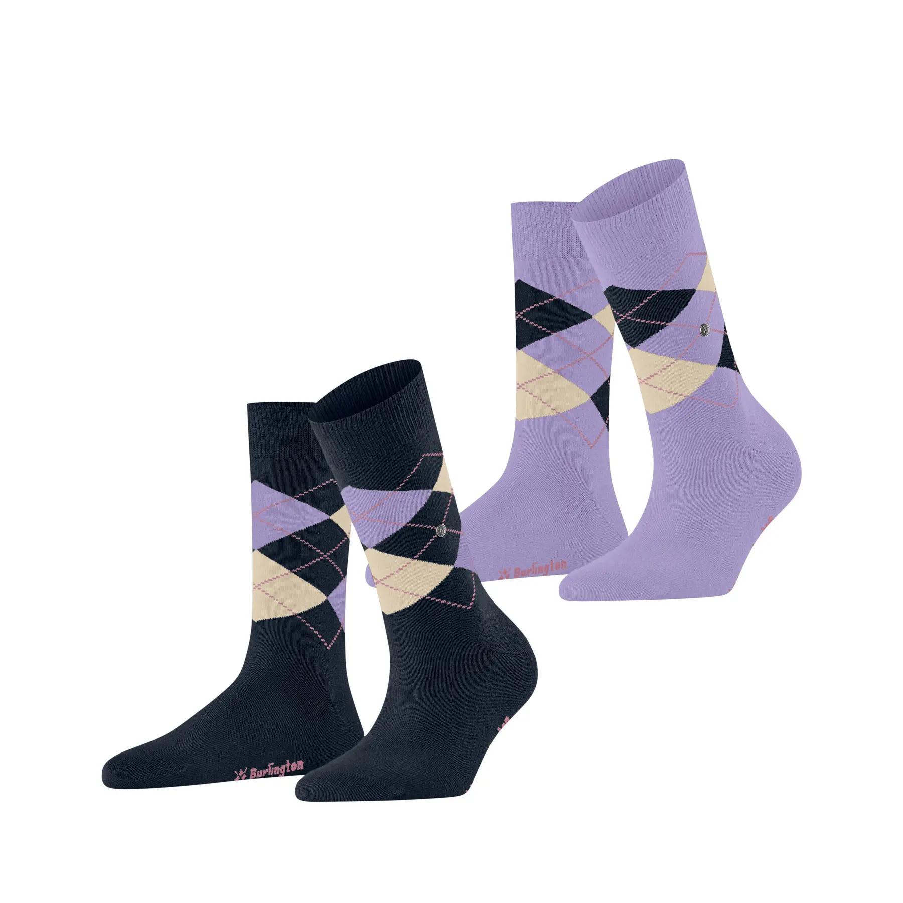 Socken für Damen Burlington Everyday Argyle