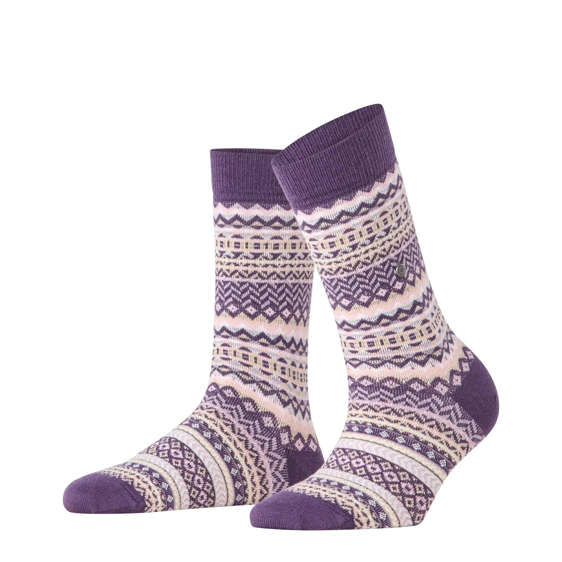 Socken für Damen Burlington Fair Isle