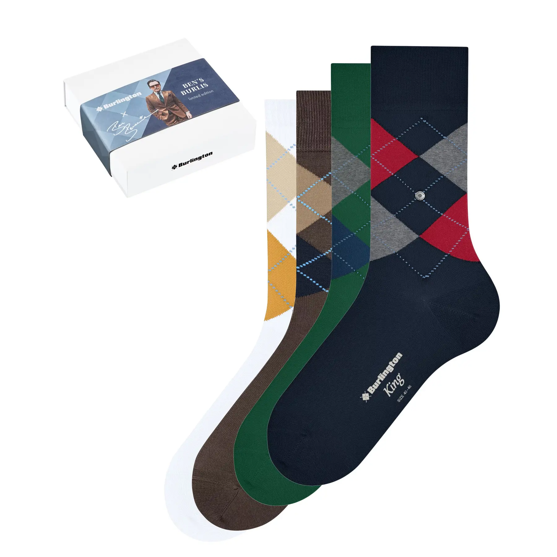 Socken Burlington Ben's Burlis