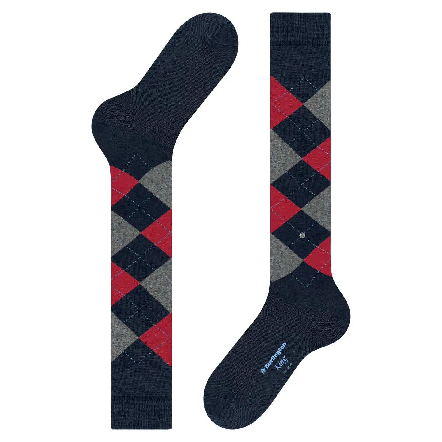 Socken Burlington King Mi-bas