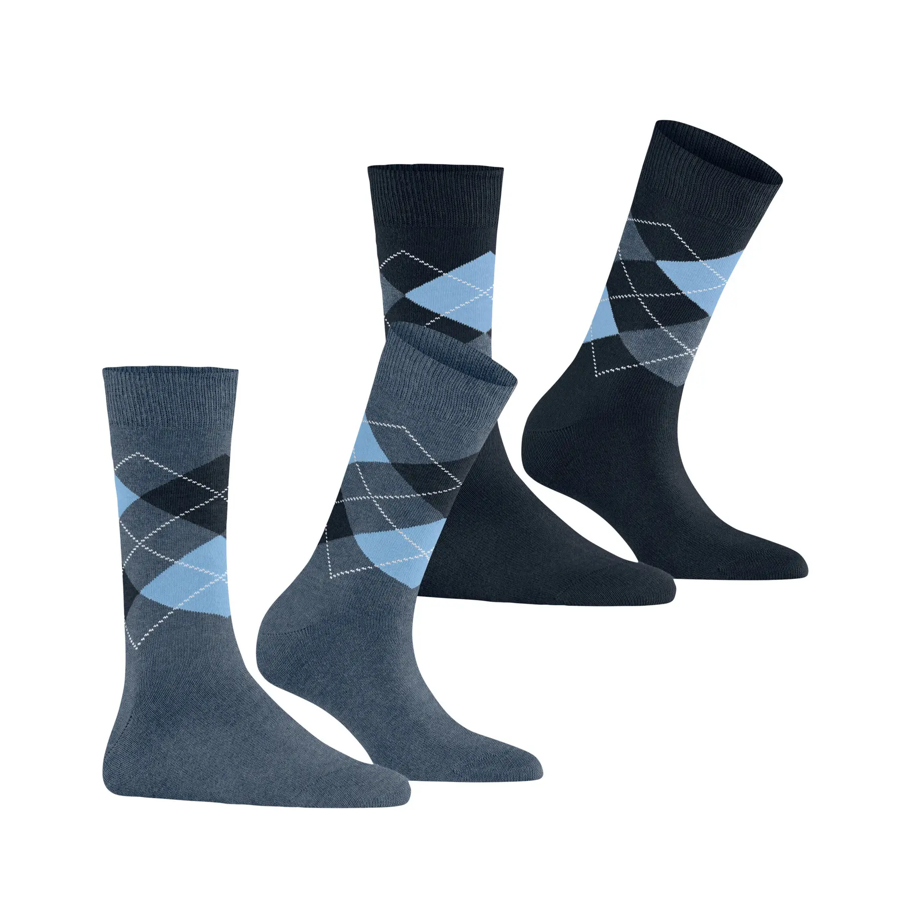 Calze da donna Burlington Everyday Argyle (x2)