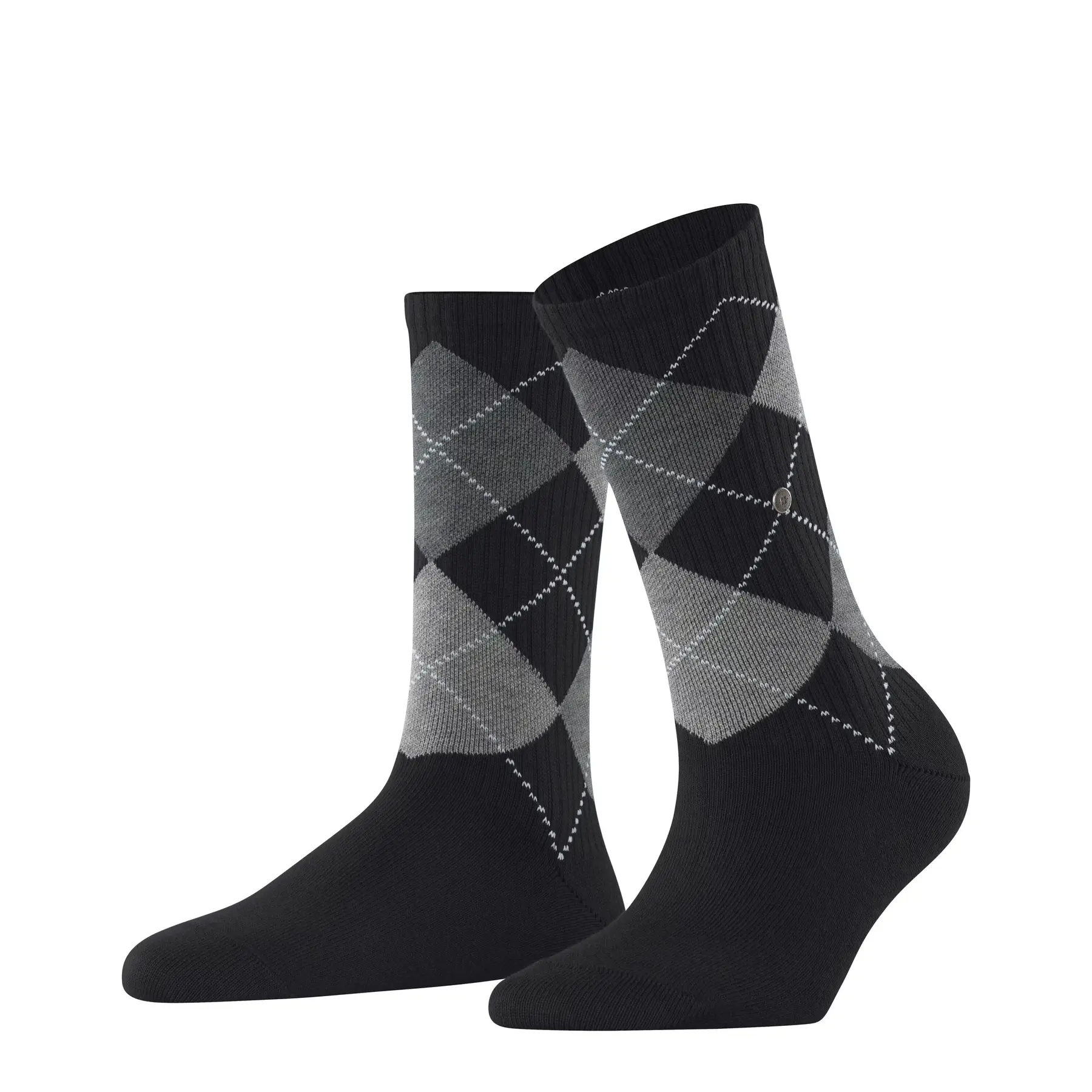 Calze a coste donna Burlington Rib
