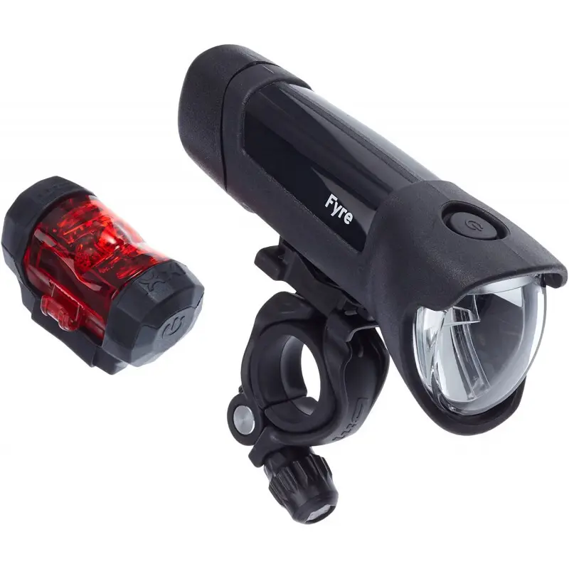 Image of Fahrradlichter des vorderen scheinwerfers und rücklichts usb Busch & Müller FYRE IXXI 383