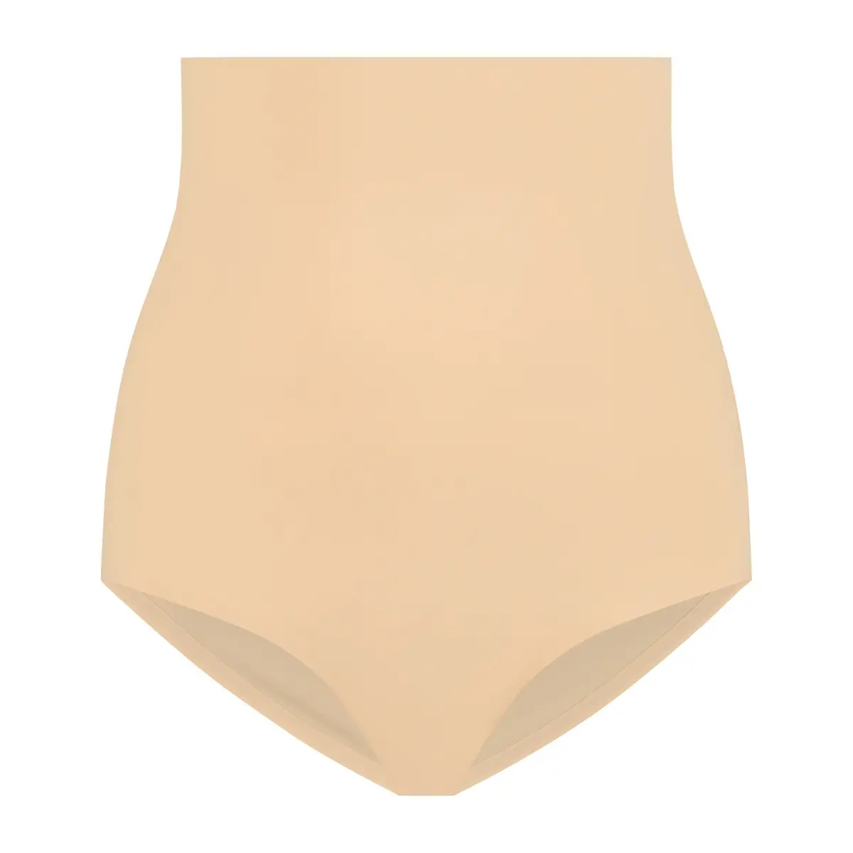 Bye Bra Women's Beige High-Waisted Invisible Knickers For