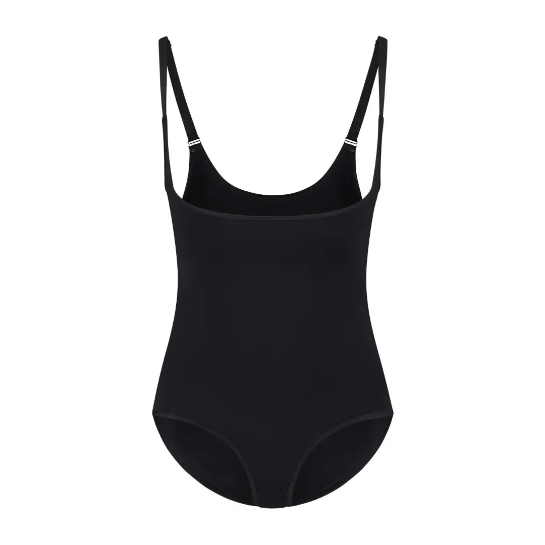 Bye Bra Damen Noir Nahtloser Body Mit Offener Büste Für Soft Touch Seamless